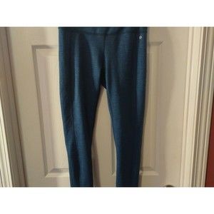 Layer 8 Workout Pants Size S Aqua Blue Leggings